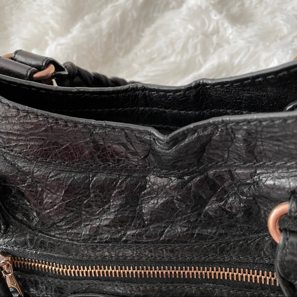 Balenciaga Black Giant 12 Rose Gold City Bag - Picture 4 of 9